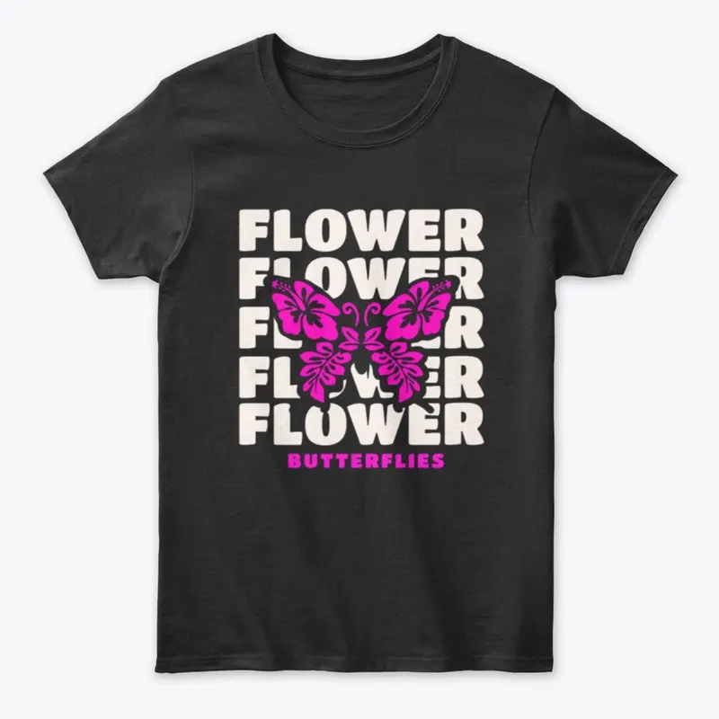 Butterfly Design T-Shirt